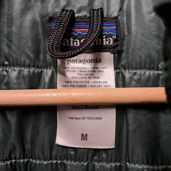 Patagonia Vintage Down Vest Size M - Picture 6 of 7